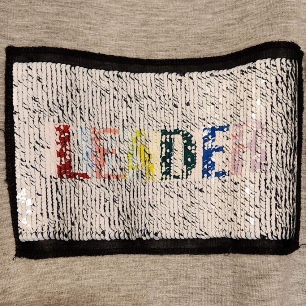 Ten Sixty Sherman Girls Sweater With Sequins - Picture 2 of 5